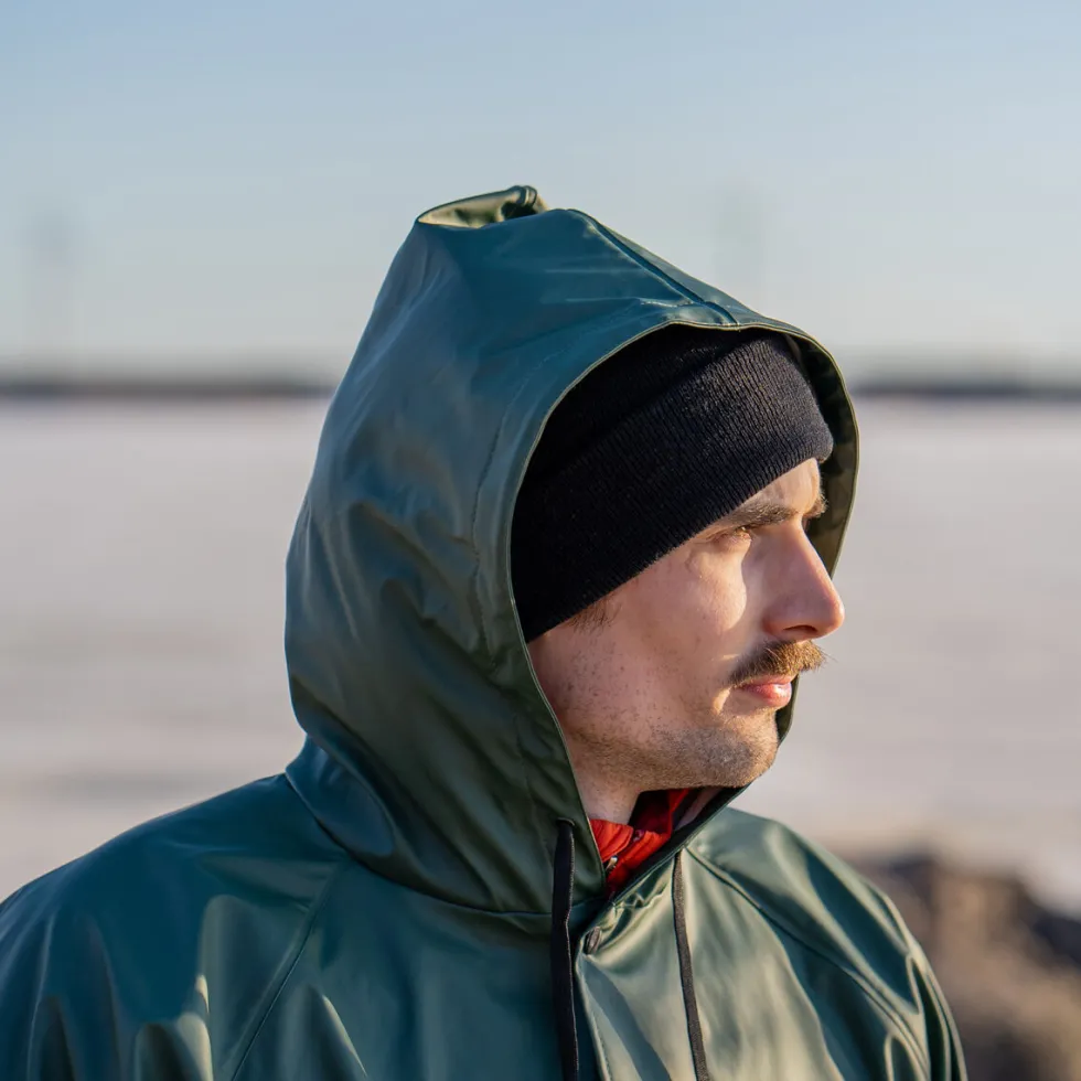 Aalto sadetakki Eco vihreä