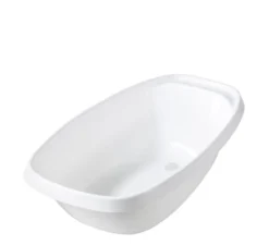 Amme tyhjennystulpalla valkoinen