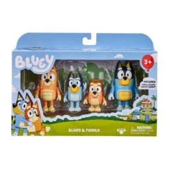 Bluey perheen hahmot 4kpl