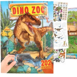 Dino World Zoo Tarrakirja