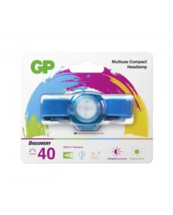 GP Discovery otsalamppu CH31 sininen