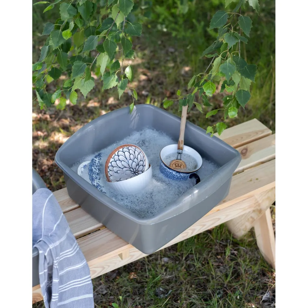 Huuhteluallas 10l kivenharmaa