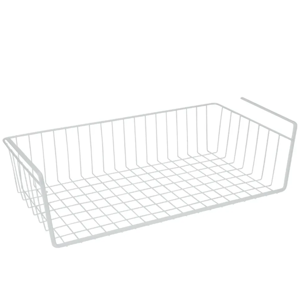 Hyllynaluskori 50cm valkoinen
