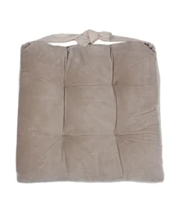 Istuintyyny samettia 40x40cm beige