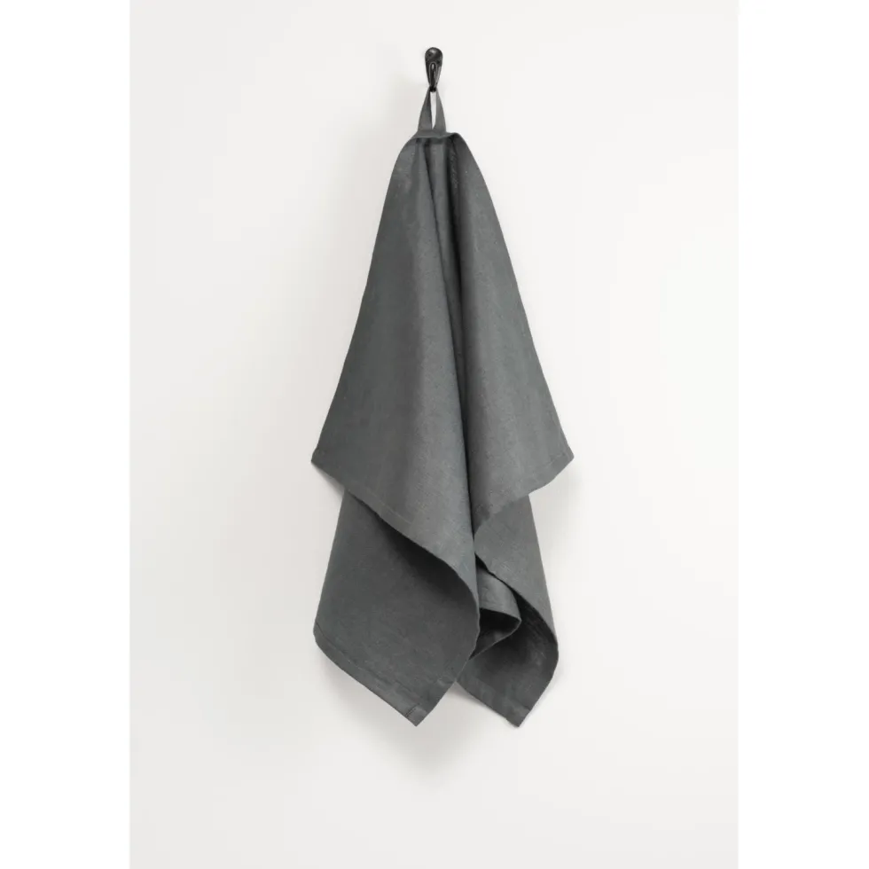 Keittiöpyyhe Pellava 45×70 graniitti