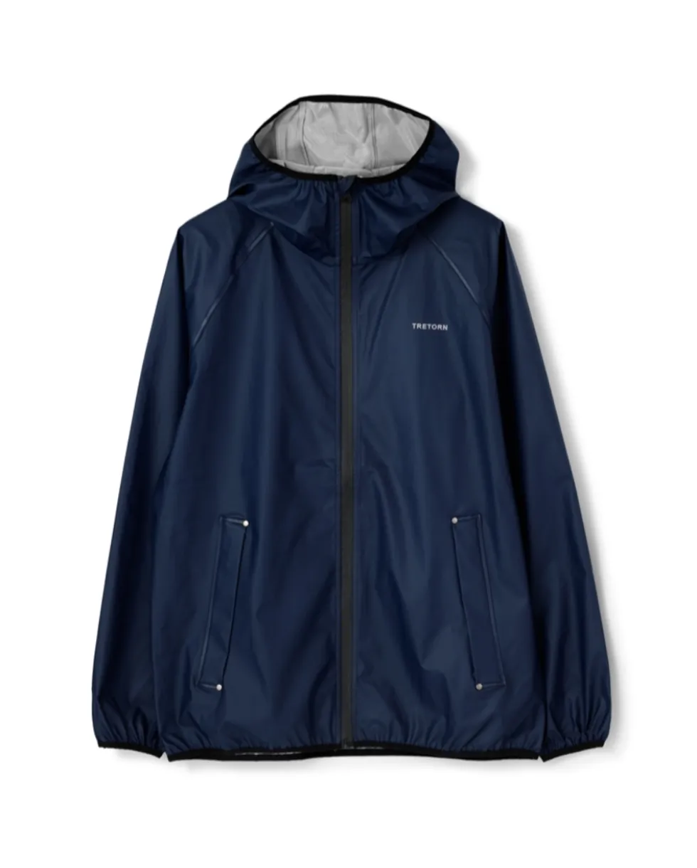 Kevyt sadetakki navy