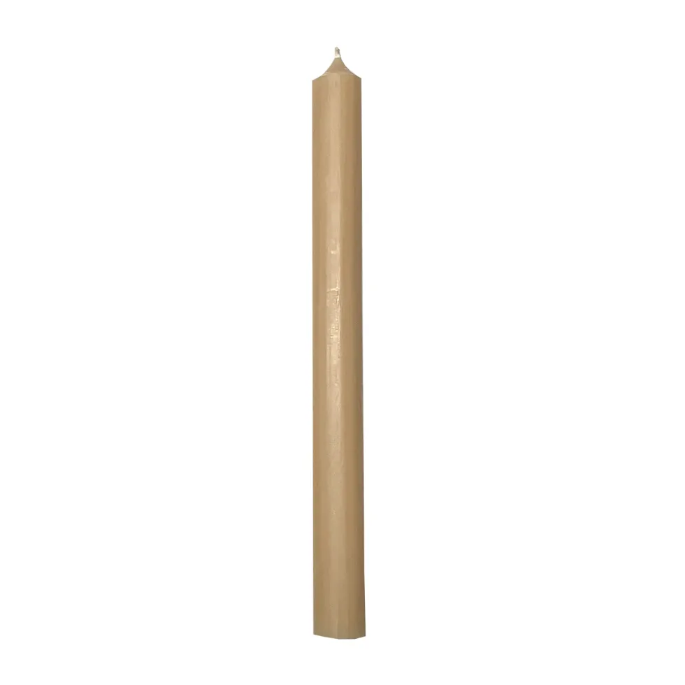 Kynttilä 25cm karamelli