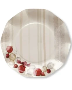 Lautanen 21cm joulupallot 8kpl