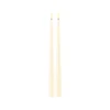 LED antiikkikynttilä 28cm kerma
