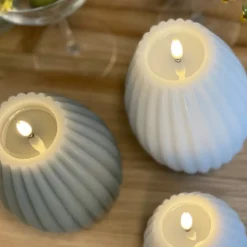 LED kynttilä raita valkoinen