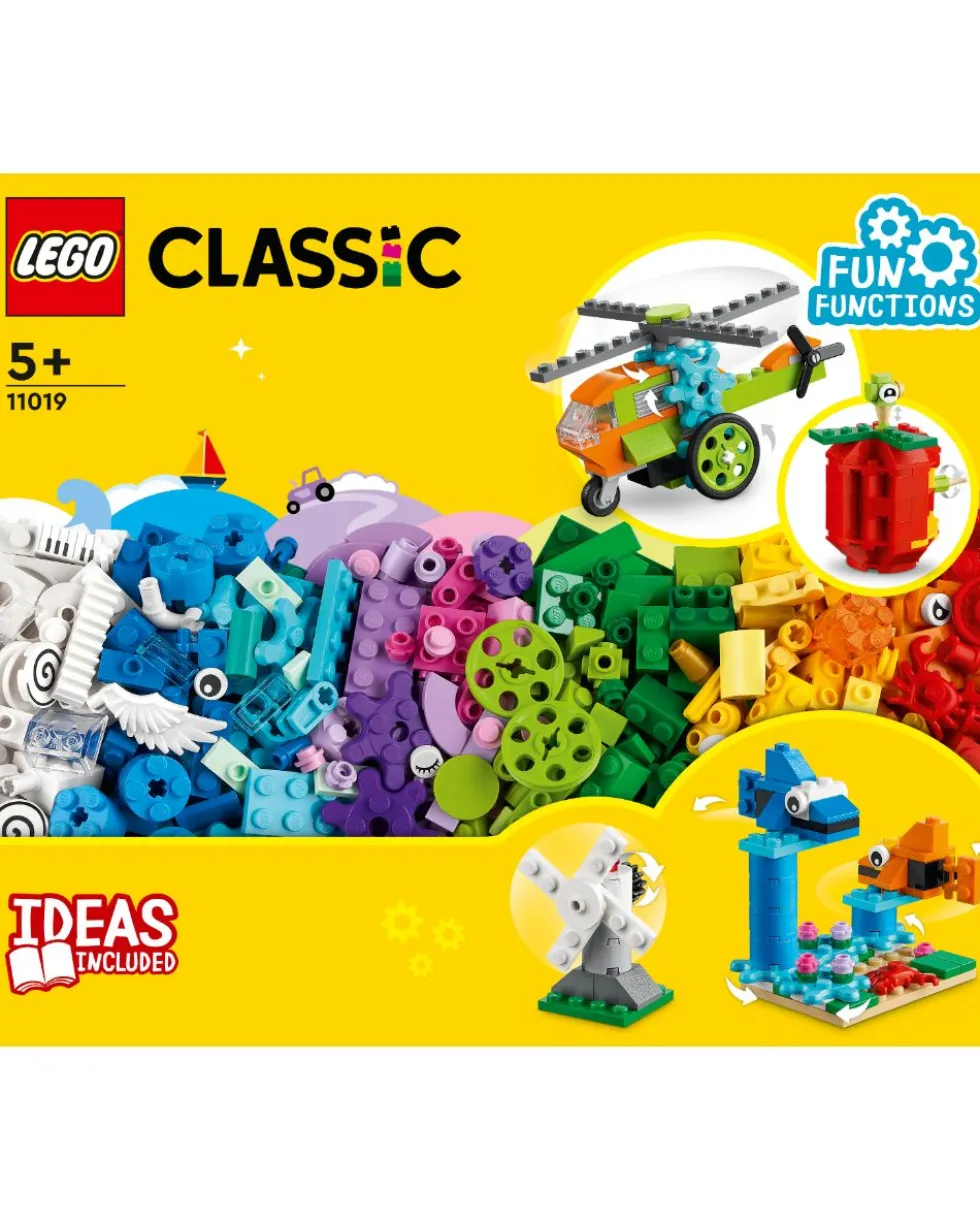 Lego Classic 11019 Palikat ja toiminnot