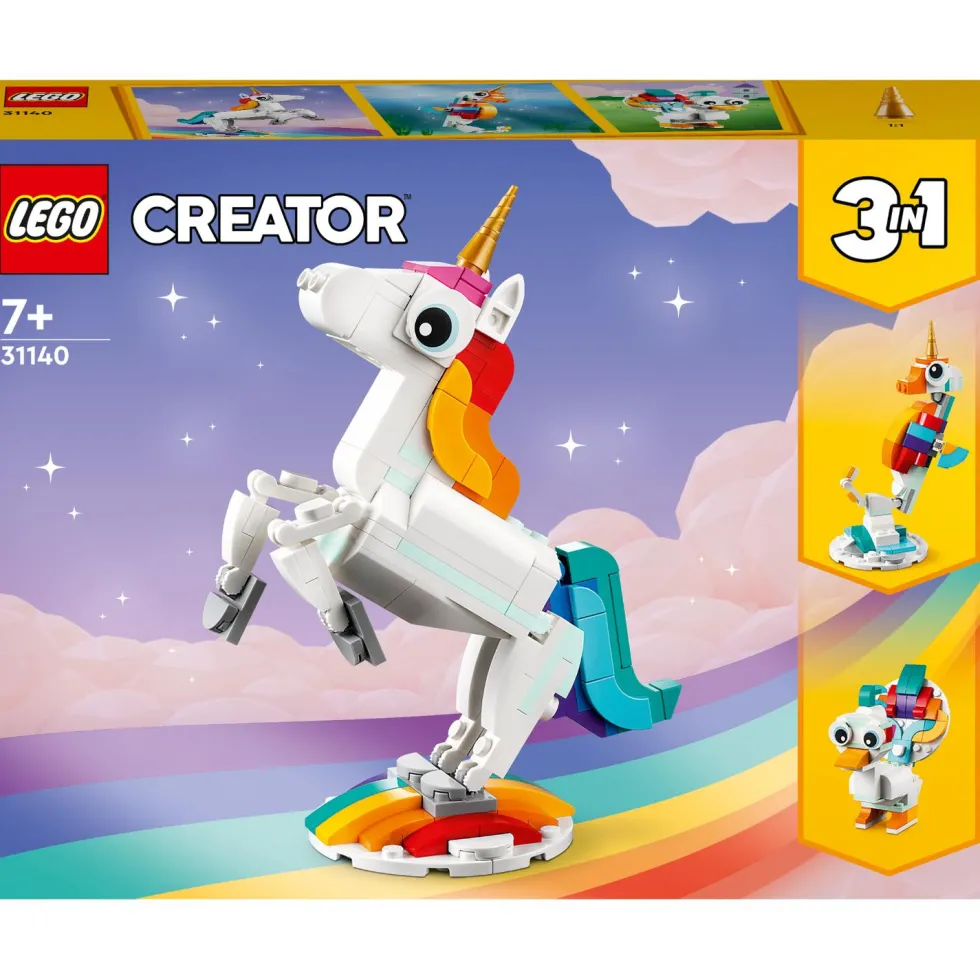 Lego® Creator 31140 3in1 Tarujen yksisarvinen