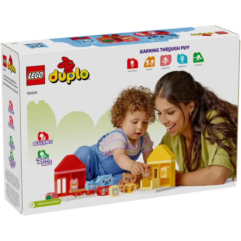 LEGO® DUPLO® 10414 Ensimmäiset päivätoimeni – Ruokailu ja nukkumaanmeno