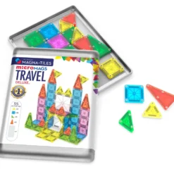 MAGNA-TILES® Store Deluxe microMAGS -matkasetti, 55 osaa