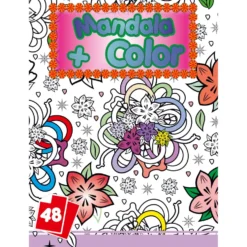 Mandala & color värityskirja