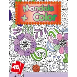 Mandala & color värityskirja