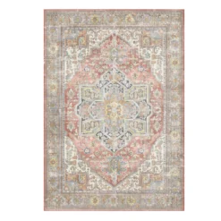 Matto rosa kuvio 140x200cm