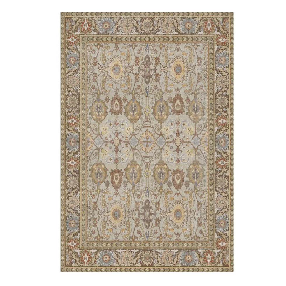 Matto ruskea kuvio 80x150cm