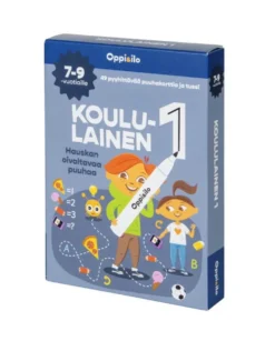 Oppi&ilo Koululainen 1-puuhakortit