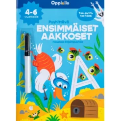 Oppi&ilo Pyyhittävä Ensimmäiset aakkoset -puuhakirja