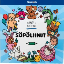 Oppi&ilo Söpöliinit värityskirja