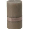 Pilarikynttilä 9x15cm taupe
