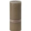 Pilarikynttilä 7x17cm taupe