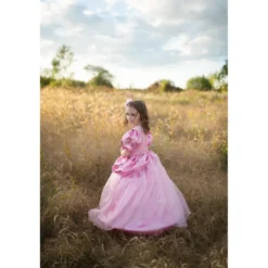 Prinsessamekko pinkki 4-6 vuotiaalle