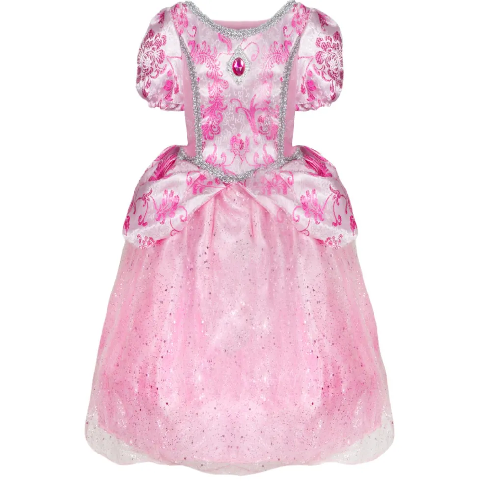 Prinsessamekko pinkki 2-4 vuotiaalle