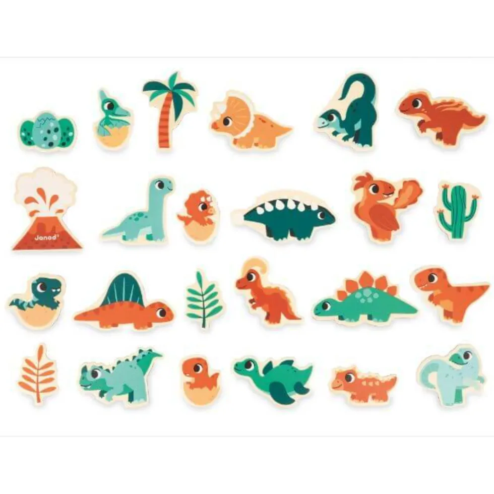 Puiset magneetit dinosaurukset