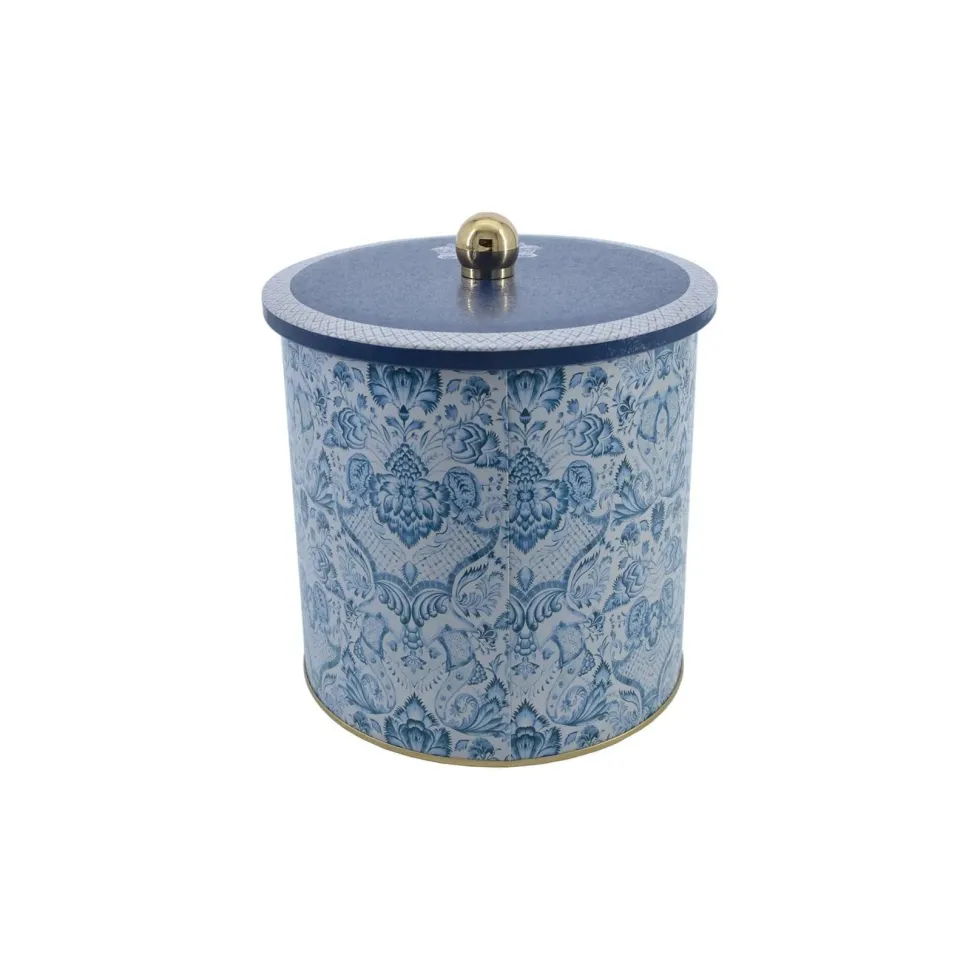 Pyöreä metallipurkki 4,1l Azulejos