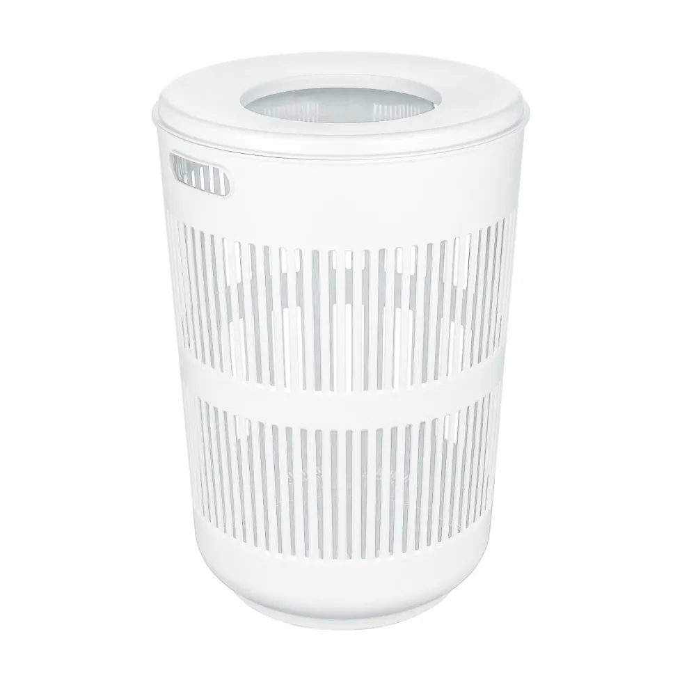 Pyykkikori Solaro 60l valkoinen
