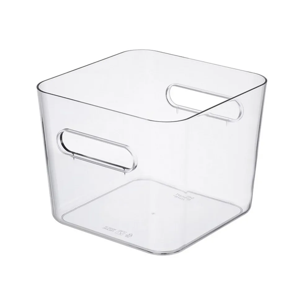 Säilytyslaatikko Compact Square L Clear