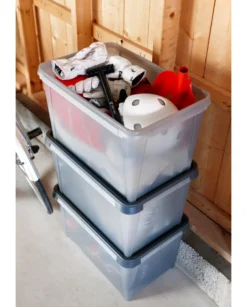 Säilytyslaatikko SmartStore Dry 55L harmaa