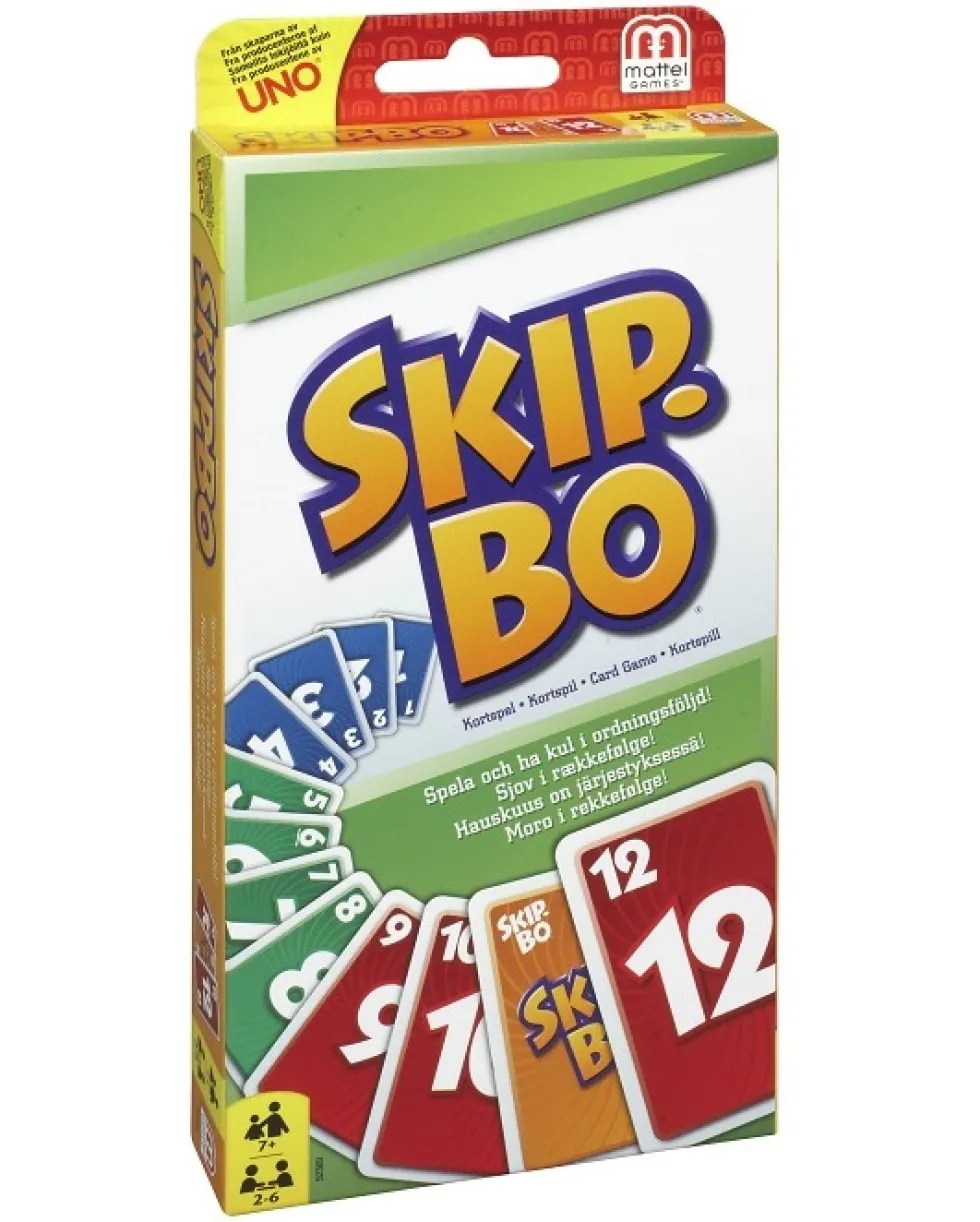 Skip-Bo Pelikortit