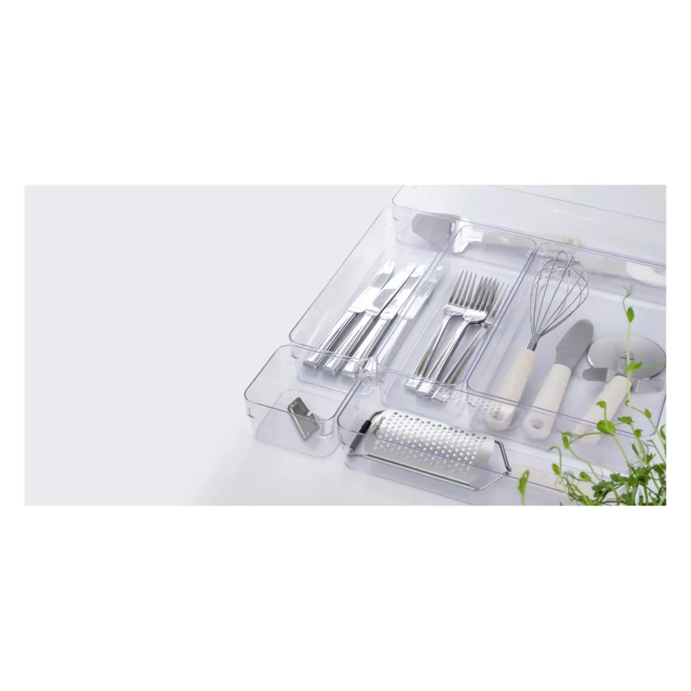 SmartStore™ Compact Clear Sort Organizer säilytysrasia 40x10cm